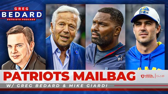 .@FDsportsbook Video & Podcast: Bedard Patriots Pod - BSJ Member Mailbag with Pats at critical juncture w/Mike Giardi taken at BSJ Headquarters (Patriots)